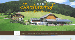 Desktop Screenshot of forchnerhof.com